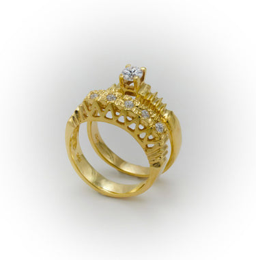 Antique Engagement Rings Set